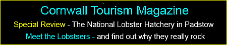 Cornwall Tourism Magazine - Special Review - National Lobster Hatchery Padstow Cornwall